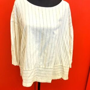 Eileen Fisher linen loose shirt